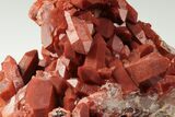Natural Red Quartz Crystal Cluster- Morocco #190155-1